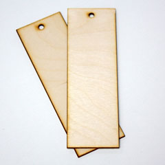 TAG Segnalibri in Legno Set di 4 o 6 vuoto in legno compensato Forme Artigianato ARTE DECOUPAGE 