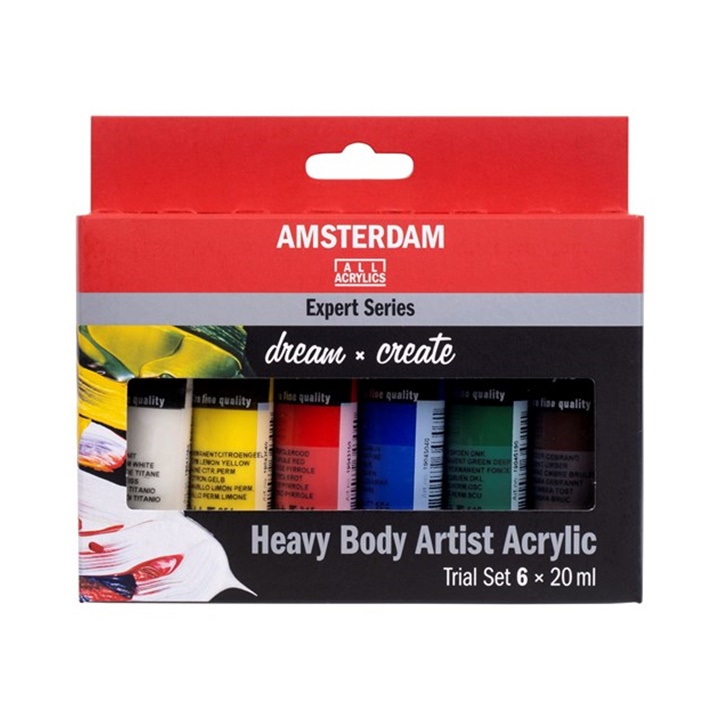 Set di colori acrilici AMSTERDAM Expert Series - 6x20ml