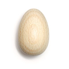 Uovo in legno Pentacolor 6 cm 