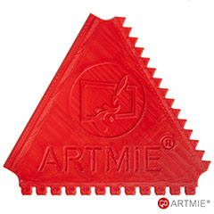 Spatola/pettine riciclabili 3 in 1 ARTMIE | modello 1