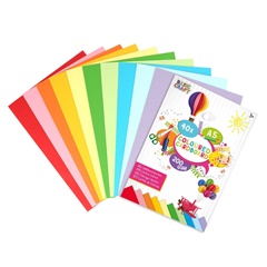 Carta cartone colorato A5 - set di 40 pezzi