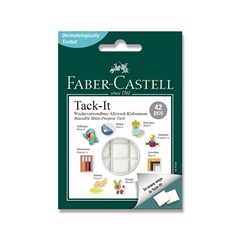 FABER CASTELL TACK IT - Adesivo 42 pezzi