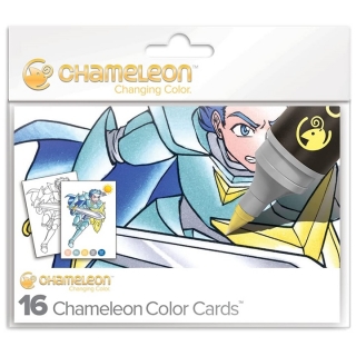 Carte da colorare Chameleon - Manga 16 nr