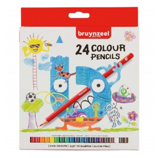 Colori per bambini Bruynzeel Holland - 24 pezzi