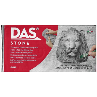 Materiale da modellazione DAS - Grigio pietra - 1kg