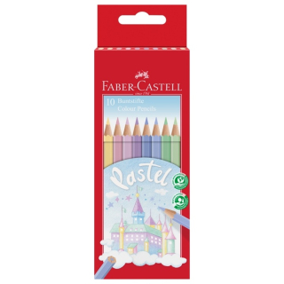 Matite colorate pastello Faber Castell 10 pz