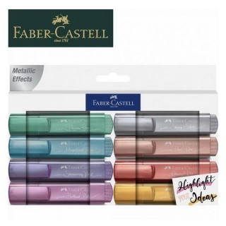 Set di pennarelli metallici Faber-Castell - 8 pezzi