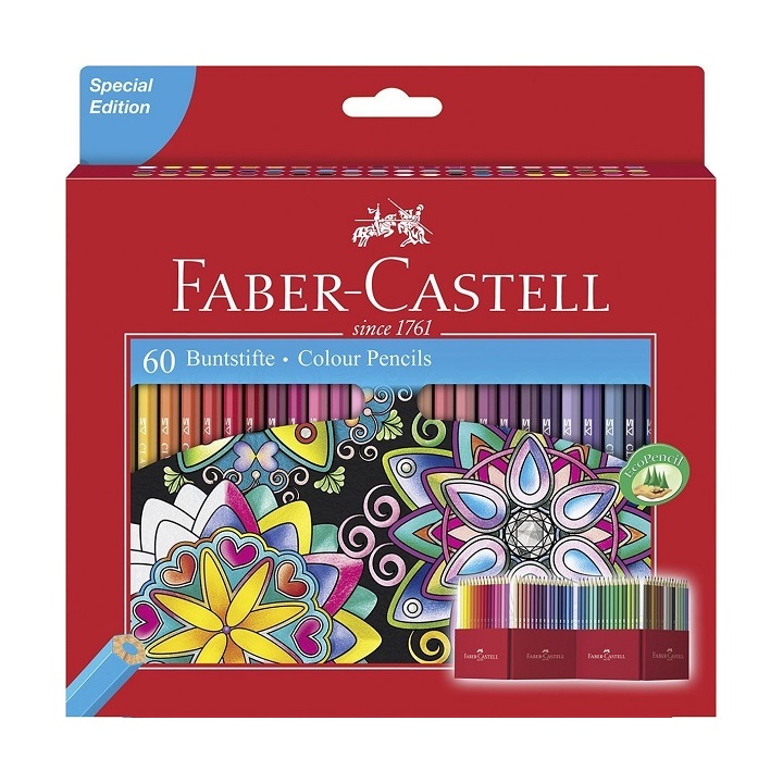 Matite colorate Castello Special Edition - 60 colori