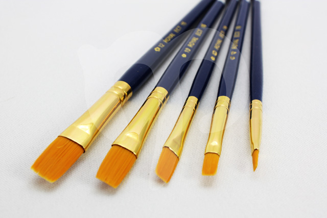 Royal & Langnickel RSET-9149 con setole color marrone in bambù Set da 4 pennelli a pettine 