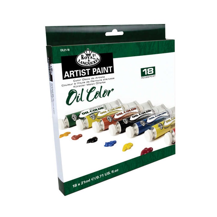 Set dei colori ad olio Royal & Langnickel - 18x21 ml