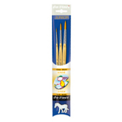 Set dei pennelli da Vinci JUNIOR 4212 per scuola e hobby - 3 pezzi