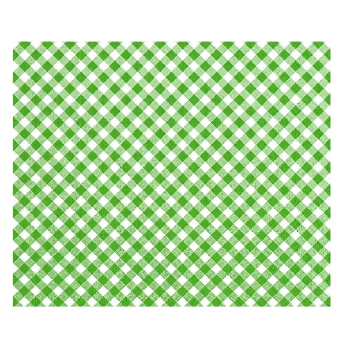 Tovaglioli per decoupage - Bianco e verde - 1 pz